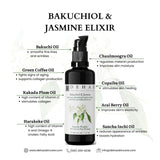 Bakuchiol & Jasmine Optimal Regeneration Elixir - Retinol Alternative Oil Serum - 1.7 Oz