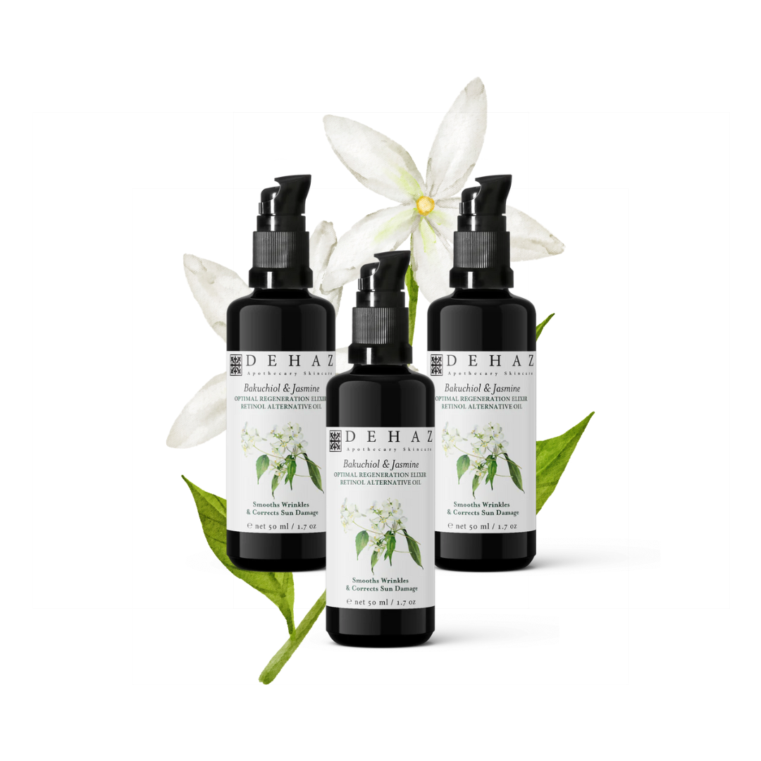 Bakuchiol & Jasmine Optimal Regeneration Elixir - Retinol Alternative Oil Serum - 1.7 oz / 50 ml