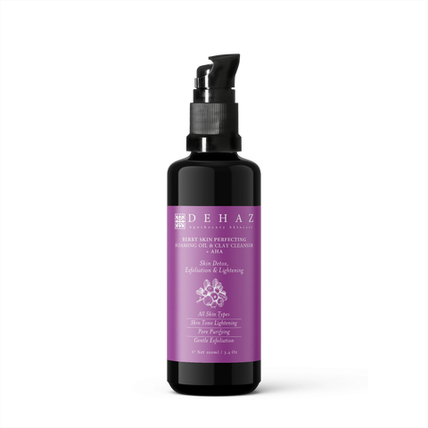 Berry Skin Perfecting Oil & Clay + AHA Cleanser – 3.4 Oz / 100 ml