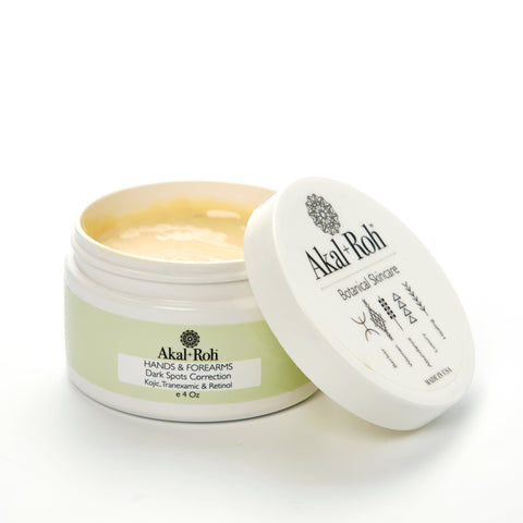 Akal Roh Hands & Forearms Dark Spots Correction Kojic, Tranexamic & Retinol - 3.4 Oz