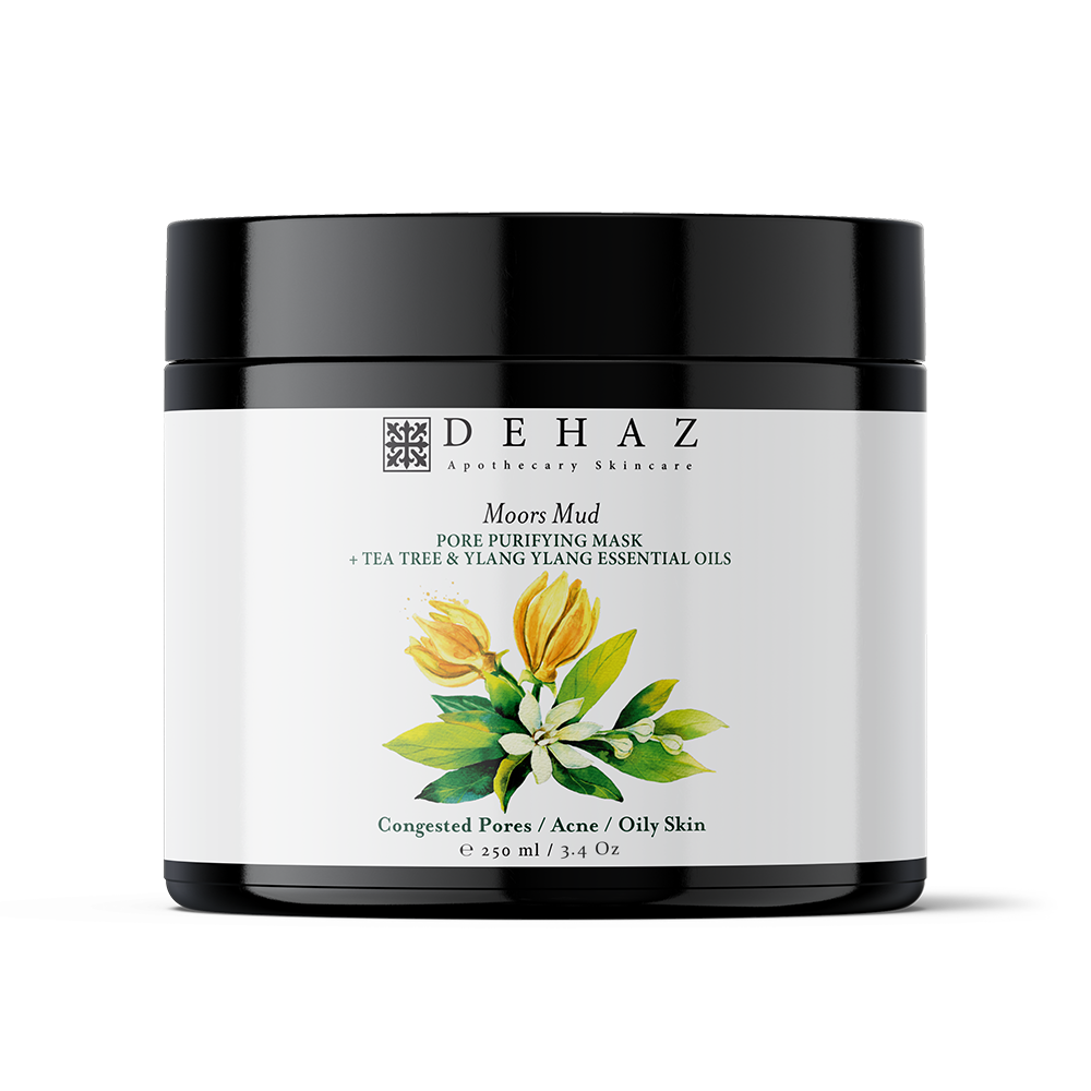 NEW 3.4 Oz - Moors Mud Mask with Tea Tree & Ylang Ylang Oil