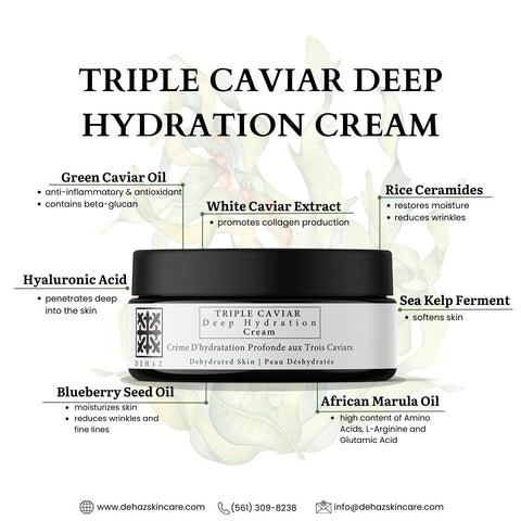 Triple Caviar Deep Hydration Cream 1.7 Oz / 50 ml