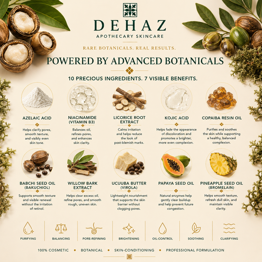 Babassu Andiroba Cream Azelaic Acid Niacinamide Copaiba pore refining combination skin