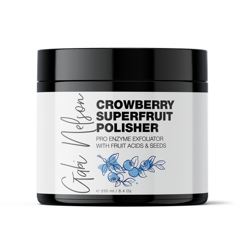 Gabi Nelson -Crowberry Superfruit Polisher -  8.4Oz -Please order this product directly on Gabi Nelson Skincare website.  https://gabinelsonskincare.com/