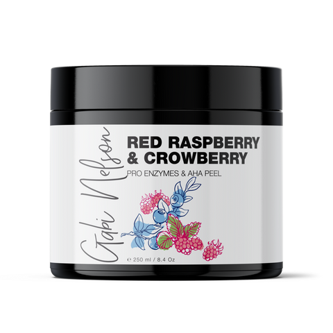 Red Raspberry & Crowberry PRO Enzymes & AHA Peel - Please order this product directly on Gabi Nelson Skincare website.  https://gabinelsonskincare.com/