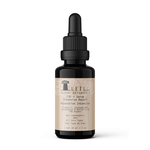 C2R2 Intensive Repair Serum – Vita C, CoEnzyme Q10, Resveratrol + 0.2% Retinol Oil