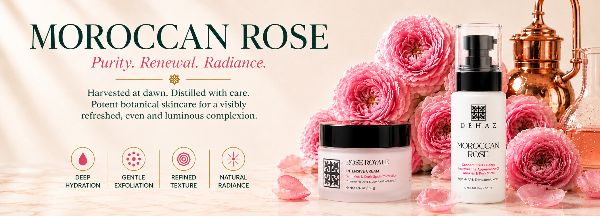 DEHAZ MOROCCAN ROSE Collection