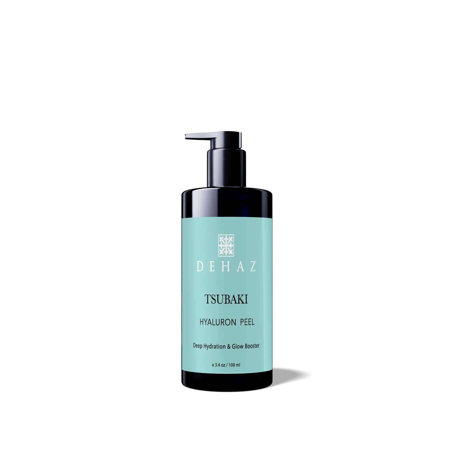 Tsubaki Hyaluron Peel gel texture — gentle low-acid peel with Allantoin and Bisabolol for dry and sensitive skin