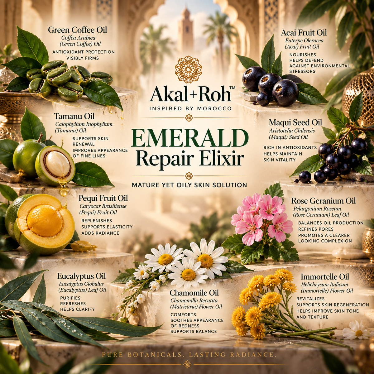 Akal Roh Emerald Repair Serum - 1 Oz