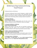 DEHAZ CAVIAR Deep Hydration & Firming Facial Protocol + Retail Bundle
