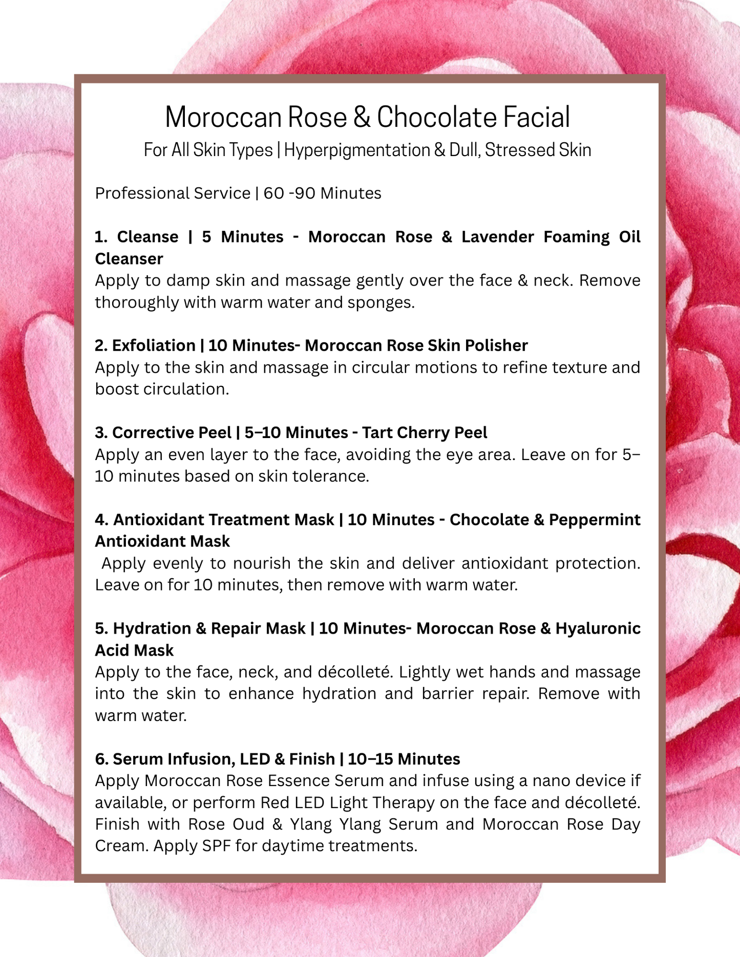 DEHAZ Moroccan Rose & Honey Hydrating Face Mask- 3.4 oz / 100 ml