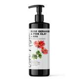 Rose Geranium & Pink Clay + AHA Foaming Oil Cleanser 100 ml / 3.4 Oz - Please order this product directly on Gabi Nelson Skincare website.  https://gabinelsonskincare.com/