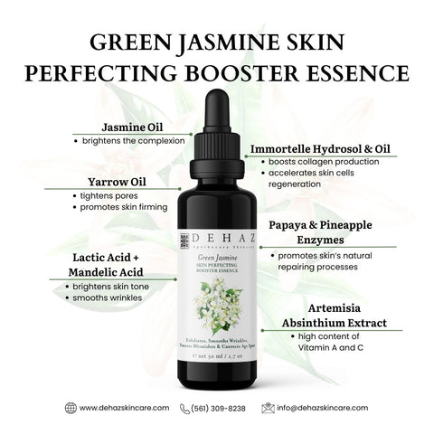 Green Jasmine Skin Perfecting Booster Essence - 1.7 Oz