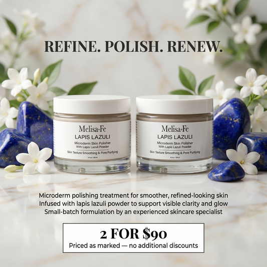 Melisa+Fe – Lapis Lazuli Refining Mask / Microdermabrasion – 4 oz / 120 ml