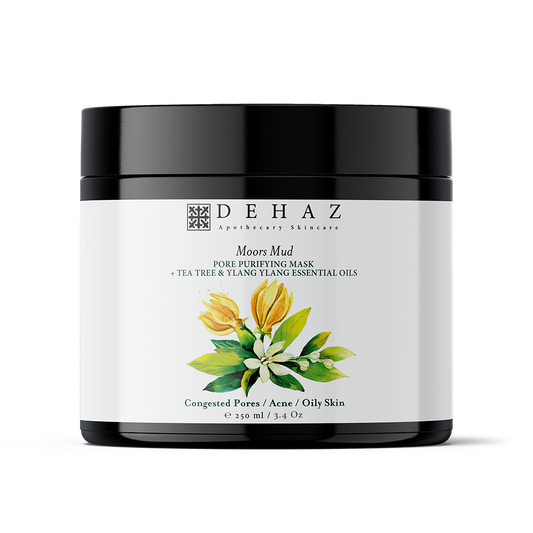 NEW 3.4 Oz - Moors Mud Mask with Tea Tree & Ylang Ylang Oil