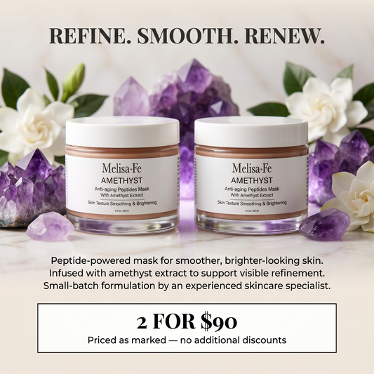 OVERSTOCK - 2 X Amethyst Radiance Mask – Hydrate, Brighten & Transform Your Skin in One Step - 4 Oz / 120 ml