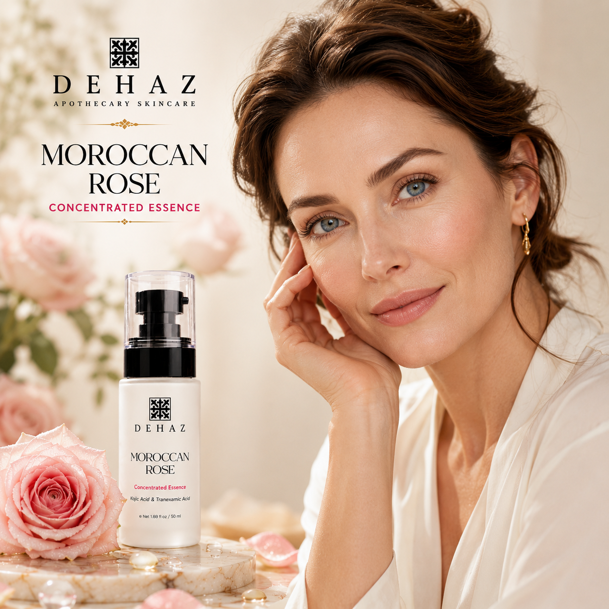Moroccan Rose Radiance Essence Serum 1.7 oz