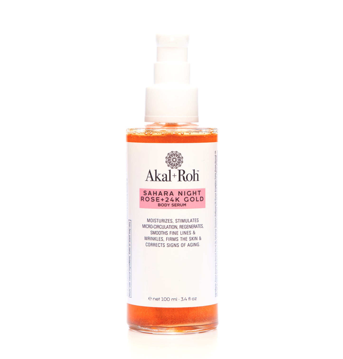 AKAL ROH - SAHARA NIGHT +24k Gold  Body Serum 3.4oz / 100 ml