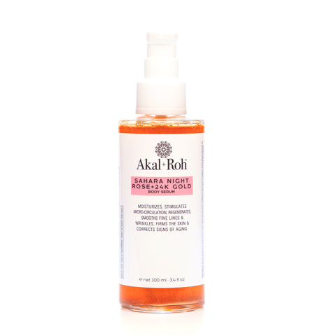 AKAL ROH - SAHARA NIGHT +24k Gold  Body Serum 3.4oz / 100 ml
