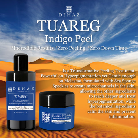 TUAREG Mask Activator With Microcrystal Dermal Infusion - 3.4 Oz Gel