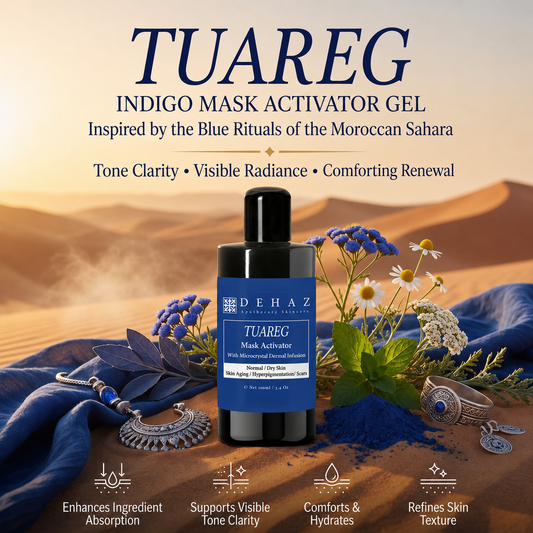 Tuareg Mask Activator with Microcrystal Dermal Infusion – 3.4 Oz Gel