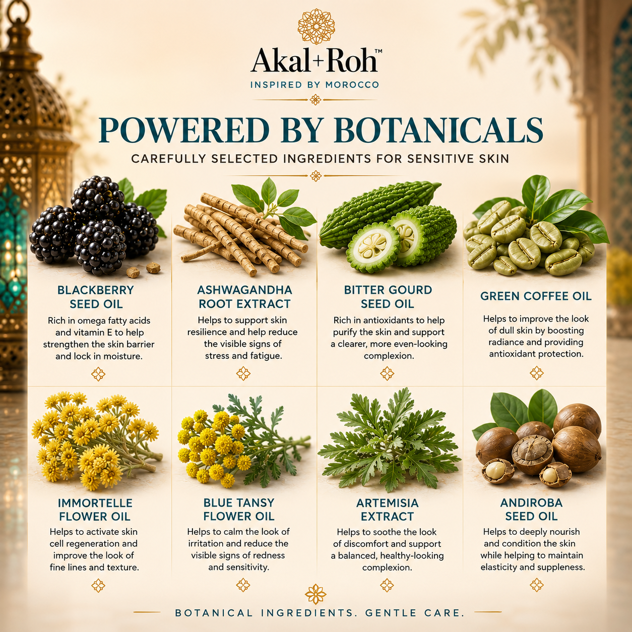 Akal Roh Turquoise Serum Blue Tansy chamazulene Ashwagandha sensitive dehydrated skin