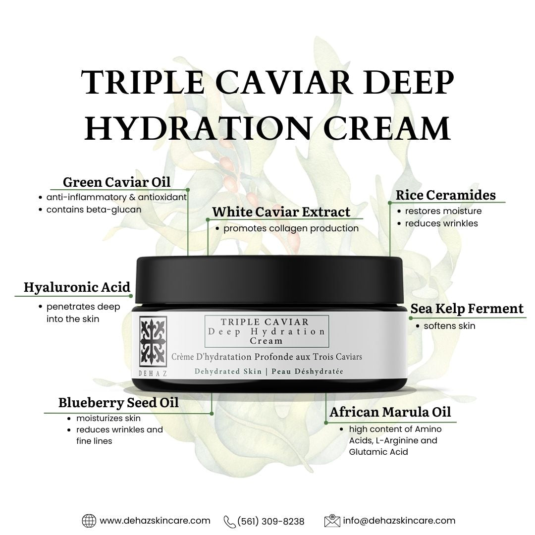 Triple Caviar Deep Hydration Cream 1.7 Oz / 50 ml