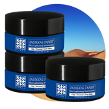 TUAREG INDIGO & TANSY Skin Lightening Moisturizer 1.7 Oz Cream - Set of 3