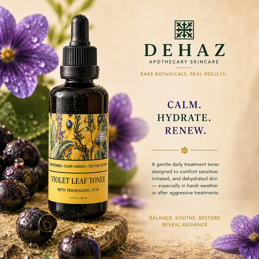 VIOLET Leaf Toner with Tranexamic Acid  1.7 oz /50 ml