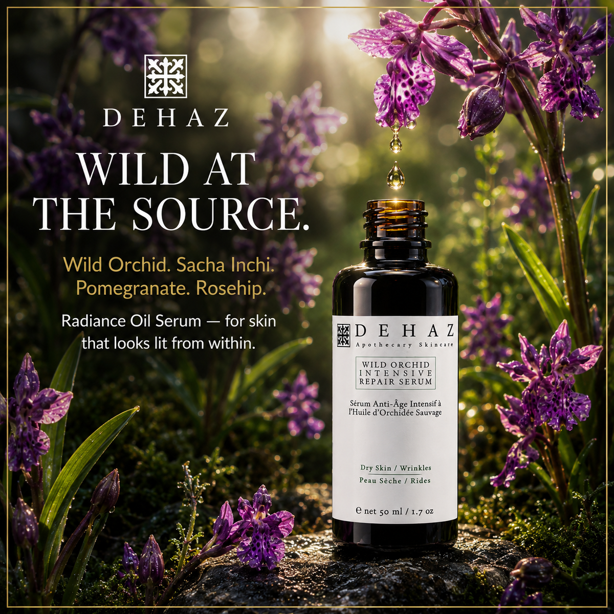 Wild Orchids Radiance Oil Serum – 50 ml / 1.7 oz