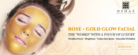 ROSE & GOLD facial protocol