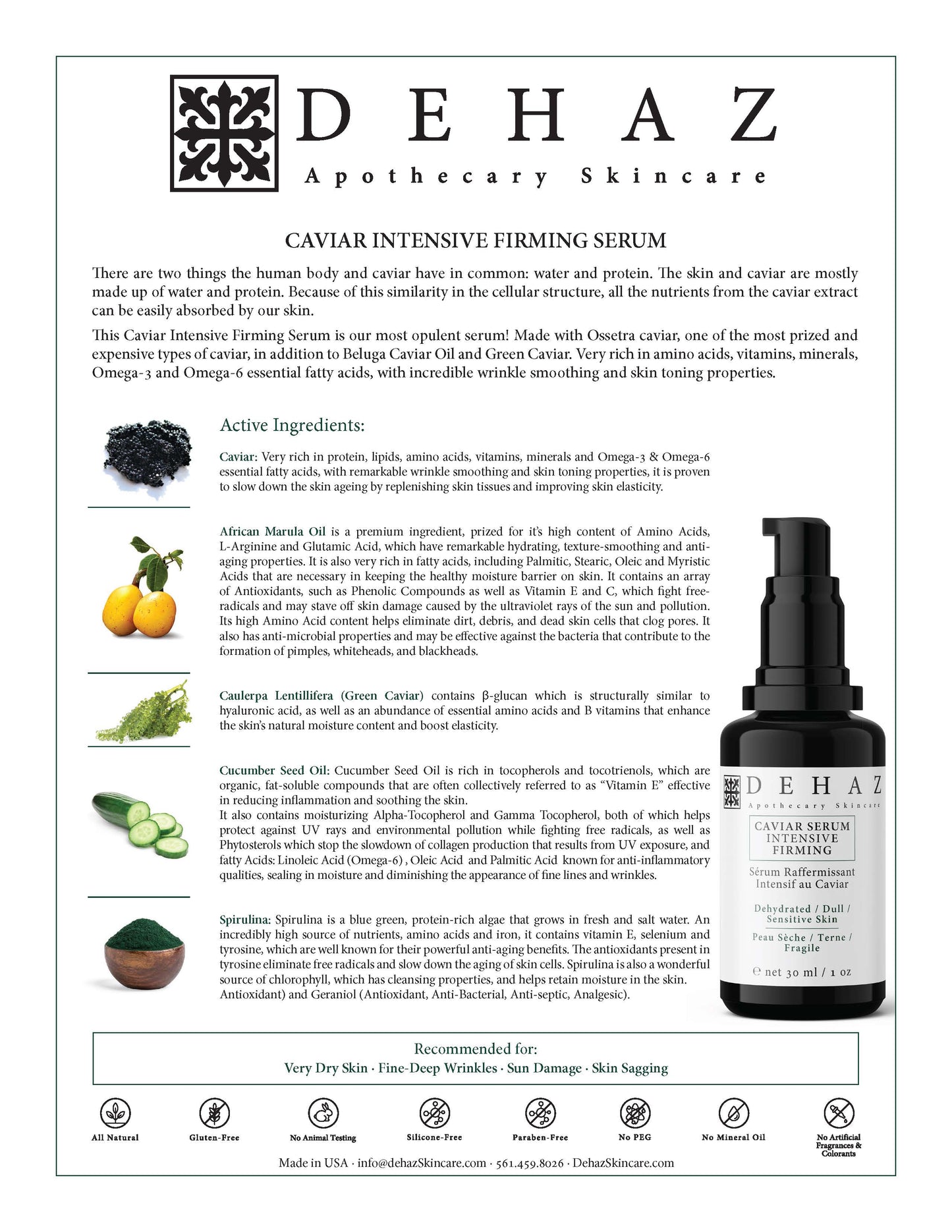 Caviar Serum - Intensive Firming 30 ml