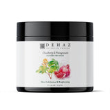 Cloudberry & Pomegranate Enzymes Pro Mask - VEGAN - Skin Resurfacing & Brightening- 8.4 Oz Violet Glass Jar