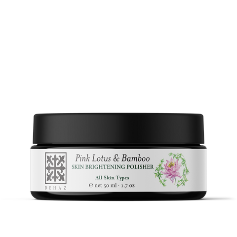 NEW! Pink Lotus & Bamboo Skin Brightening Polisher - 1.7 Oz - Retail Size