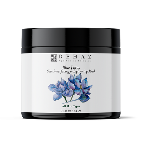 NEW! Blue Lotus Skin Resurfacing & Lightening Mask - 8.4 Oz - PRO Size